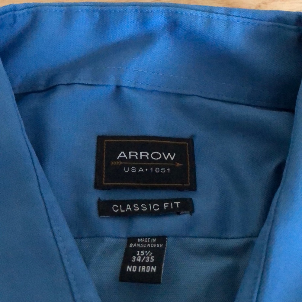 Blue mens dress shirt!